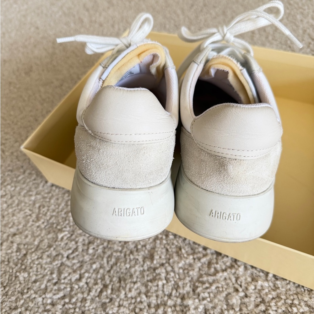 Axel Arigato Cream and White Sneakers - Picture 6 of 12
